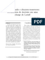 ERNST-PEREIRA, Aracy. QUEVEDO, Marchiori. Pré-Construído e Discurso Transverso. Ferramentas de Derrisão em Uma Charge de Latuff.