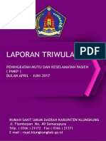 Contoh Laporan PMKP Triwulan