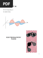 Unit 16 Electromagnetic Waves