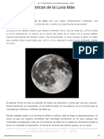 Las 7 Características de La Luna Más Importantes - Lifeder