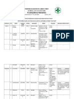 Bukti Evaluasi Kesesuaian Layanan Klinis Denga Rencana Terapi