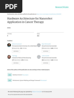 Hardware Architecture For Nanorobot Application in Cancer Therapy