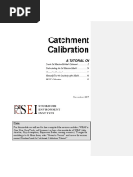 Catchment Calibration With Comments