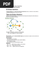 Ejemplos de Enlace Químico