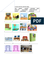 School: Then and Now 1. Vocabulary: Match The Word in The Box With The Image