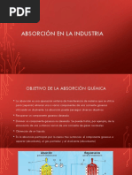 Absorción en La Industria