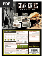 Demo Game: Defense Roll Command Points