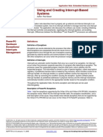 Using and Creating Interrupt-Based Systems: Definitions