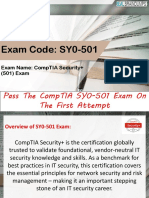 CompTIA SY0-501 Braindumps 