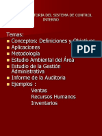 Ejemplos de Auditoria Por Áreas