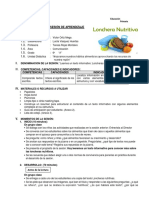 Texto Informativo Loncheras Nutri..