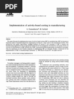 Implementation of Activity-Based Costing in Manufacturing - A. Gunasekaran