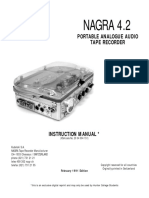 Nagra 4 2 Owners Manual