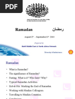 Ramadan: August12 - Sepetember11 2010