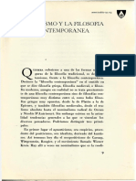 El Tomismo y La Filosofia Contemporanea, FR Reginald Garrigou-Lagrange OP