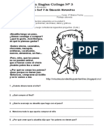 Prueba Coef 2 de Matemática 4º Básico II Semestre