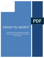 RAYSA Ensayo Del Aborto