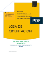 Losas de Cimentacion