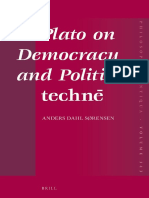 (Philosophia Antiqua 143) Anders Dahl Sørensen-Plato On Democracy and Political Technē-Brill Academic Publishers (2016)