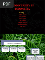 Biodiversity in Indonesia: Group 1