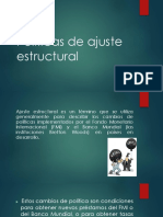 Políticas de Ajuste Estructural