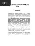 Levantamiento Gps