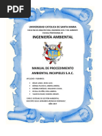 Manual de Procedimento Ambiental Incapieles Sac F