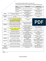 Instrumento para Evaluar Presentación de Protocolo de Ipp 16 17