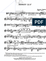 Varése, E. Density. Ed. Colfrac Music PDF