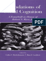 2003 Foundations of Social Cognition - A Festschrift in Honor of Robert S Wyer, Jr. (2003)