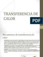 Conceptos Transferencia de Calor