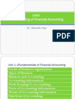 Lecture 1 Undrstading Financial Accounting