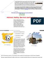 Intrinsic Safety Barriers Isolators