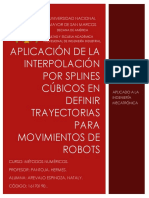 Interpolación Por Splines Cúbicos