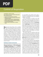 Control of Respiration Physiology