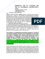 Denuncia Penal Contra Magistrados Del TSJ