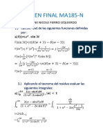 Examen Final Ma185