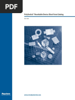Polyswitch Resettable Device Short Form Catalog