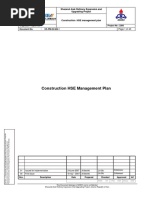 Construction HSE Management Plan Final PDF