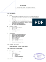 SECTION 15070 Mechanical Sound, Vibration, and Seismic Control