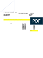 Operating Cost Per Growing Period