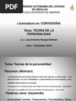 Teoria de La Personalidad