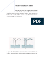 Exercícios Sobre Bombas