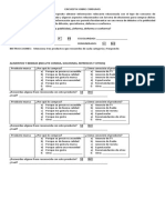 Encuesta Sobre Consumo