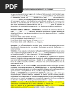 1 Minuta de Compraventa de Lote de Terreno