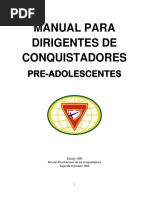 Manual para Dirigentes de Conquistadores Preadolescentes PDF