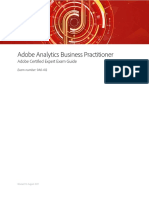 Adobe Analytics Business Practicioner