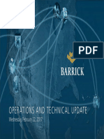 Barrick 2017 Operations and Technical Update 2