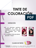 Tinte de Coloración