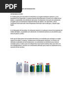 Elaboración de Detergente